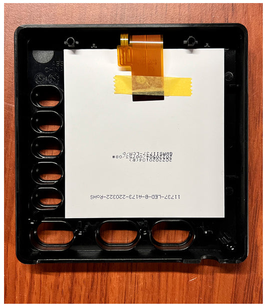 Ecran LCD pour PM5 avec face avant pour PM5 logo C2 VERT