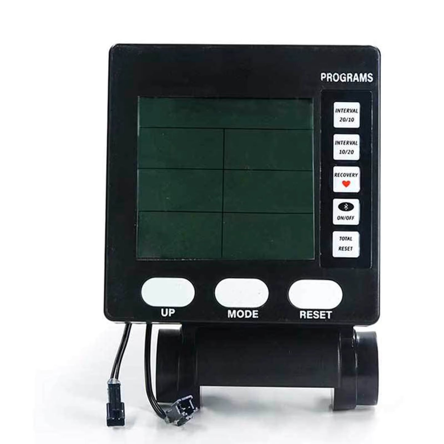 Compteur de rameur Air Rower d'entraînement physique, écran LCD, moniteur d'exercice, fonctionnalités de suivi des calories, moniteur d'équipement de Fitness