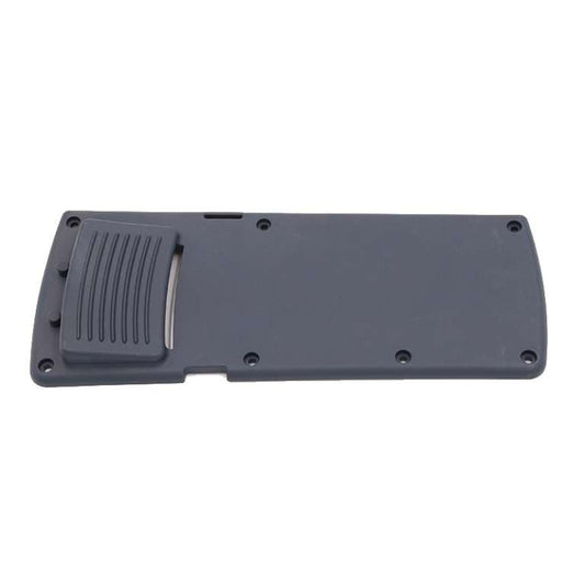 Plaque de cale-pied GAUCHE (supérieur 7 trous) - pour rameurs D2 / E / Dynamic
